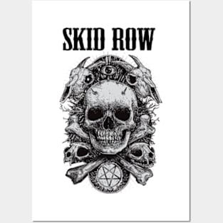 ROW SKID BAND Posters and Art